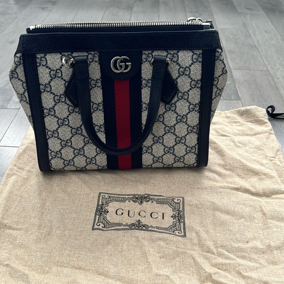Gucci OPHIDIA SMALL GG TOTE BAG - Picture 2 of 10